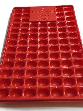 Jell-O Brand Beans Jigglers Mold Tray Makes 82 Jell-O Beans or Jell-O Shots GUC